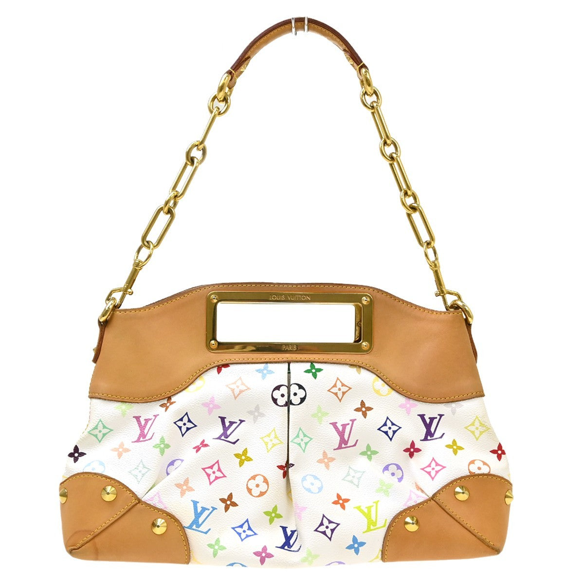 Louis Vuitton Judy MM 2way in Tela Monogram Multicolor Nera Vintage – foto 1