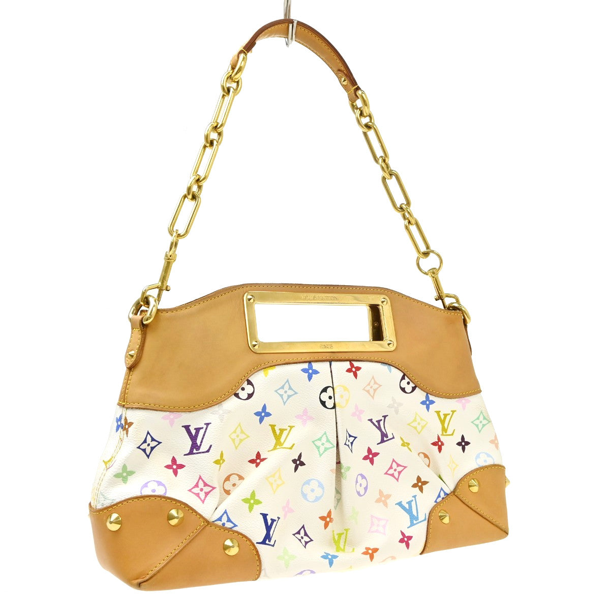 Louis Vuitton Judy MM in Tela Monogram Multicolor Nera Vintage – foto 2