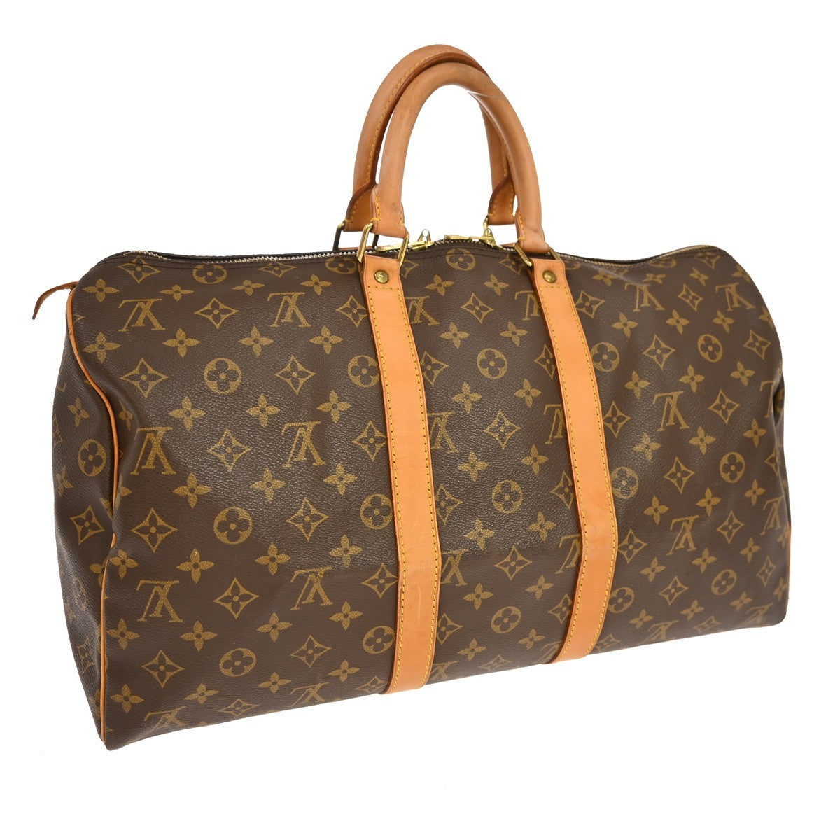 Louis Vuitton Keepall 45 in Tela Monogram Vintage – foto 2