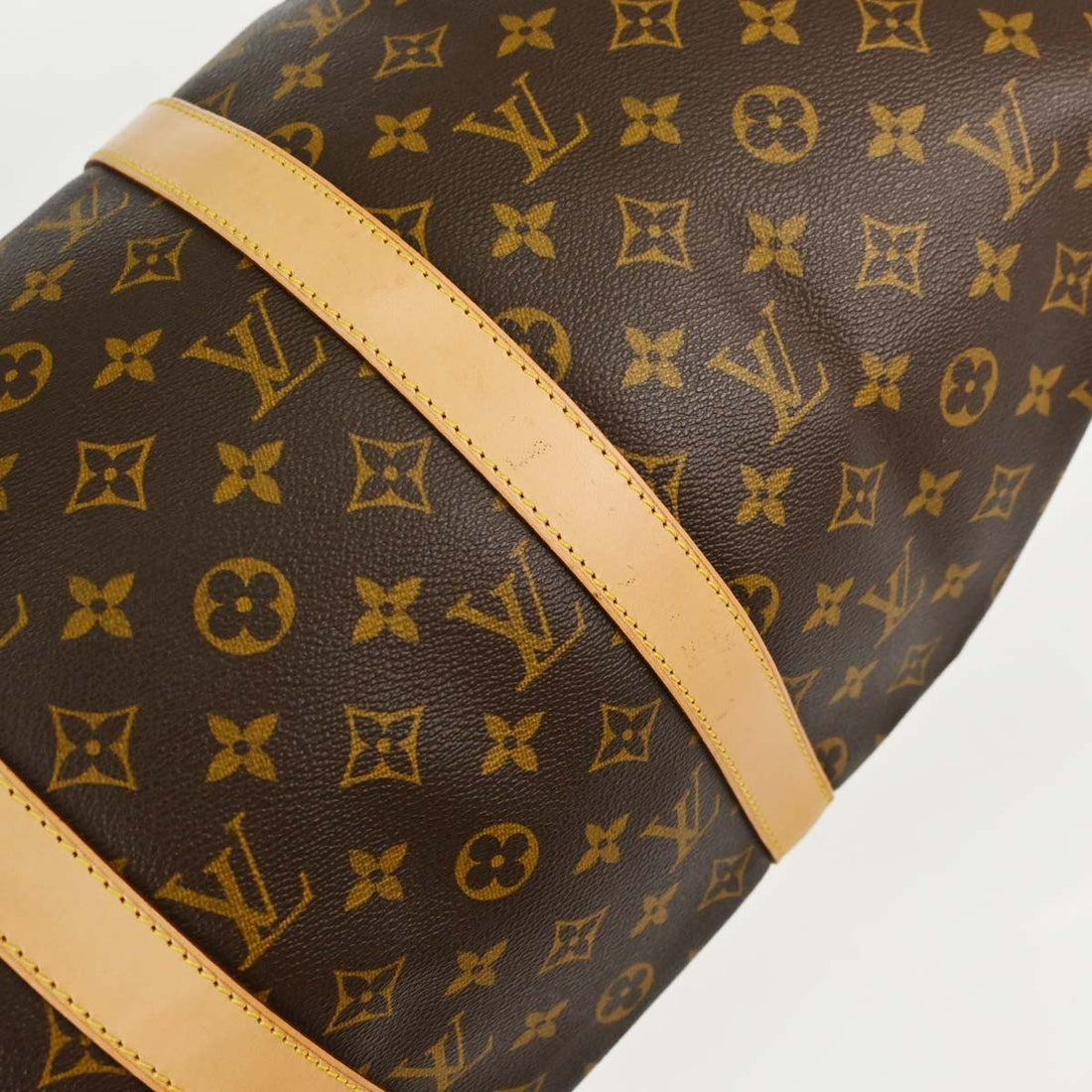 Louis Vuitton Keepall 50 in Tela Monogram Marrone Vintage
