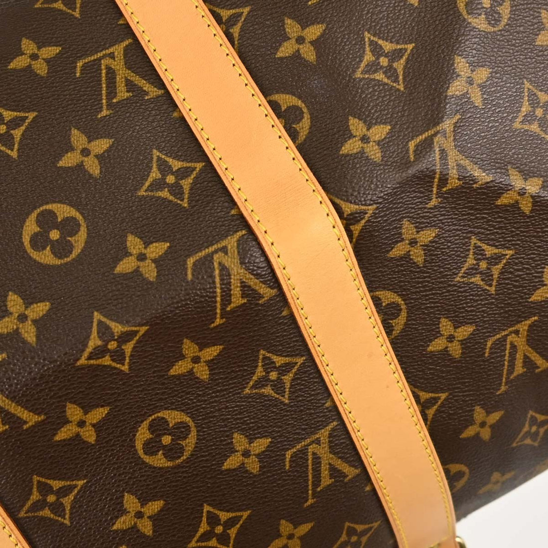 Louis Vuitton Keepall 50 in Tela Monogram Marrone Vintage