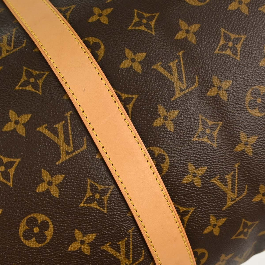 Louis Vuitton Keepall 50 in Tela Monogram Marrone Vintage