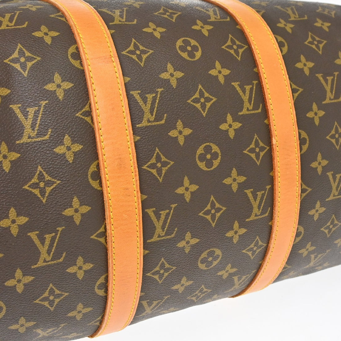 Louis Vuitton Keepall 50 in Tela Monogram Marrone Vintage