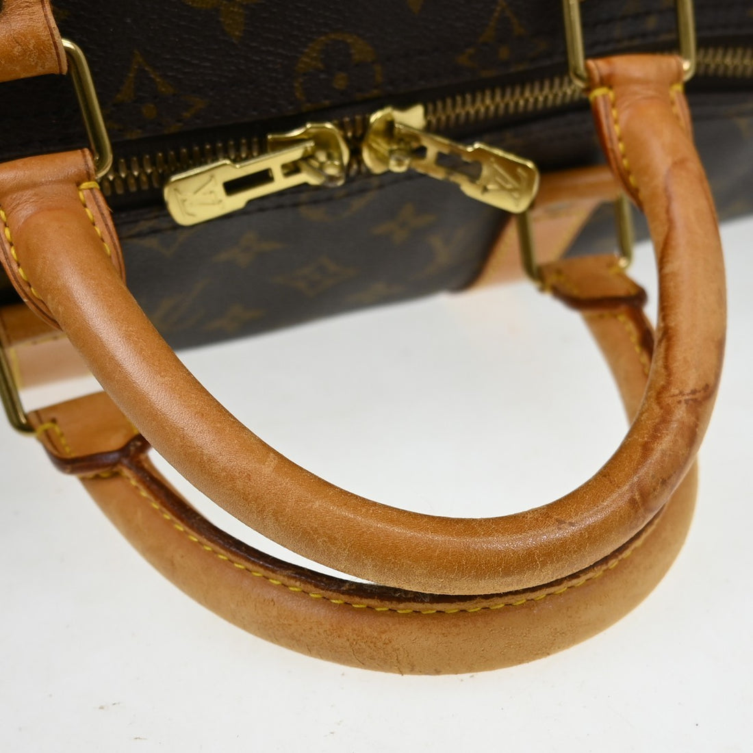 Louis Vuitton Keepall 50 in Tela Monogram Marrone Vintage