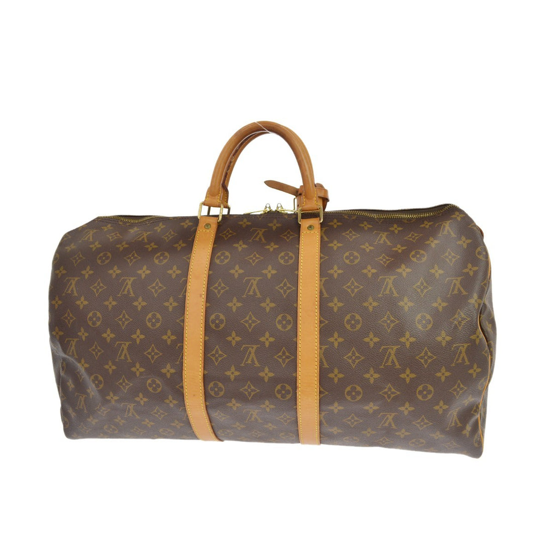Louis Vuitton Keepall 55 in Tela Monogram Marrone Vintage