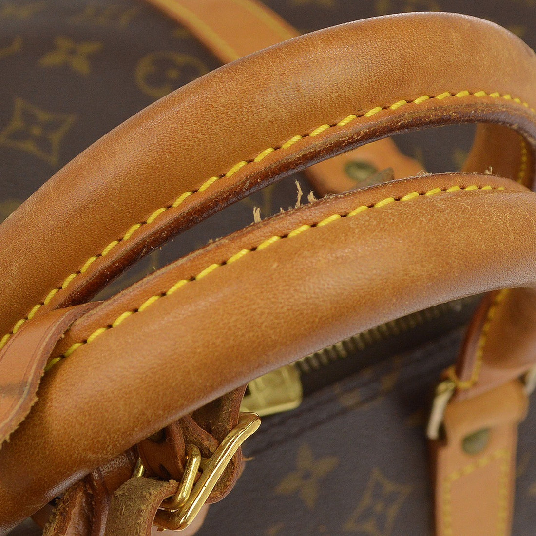 Louis Vuitton Keepall 55 in Tela Monogram Marrone Vintage