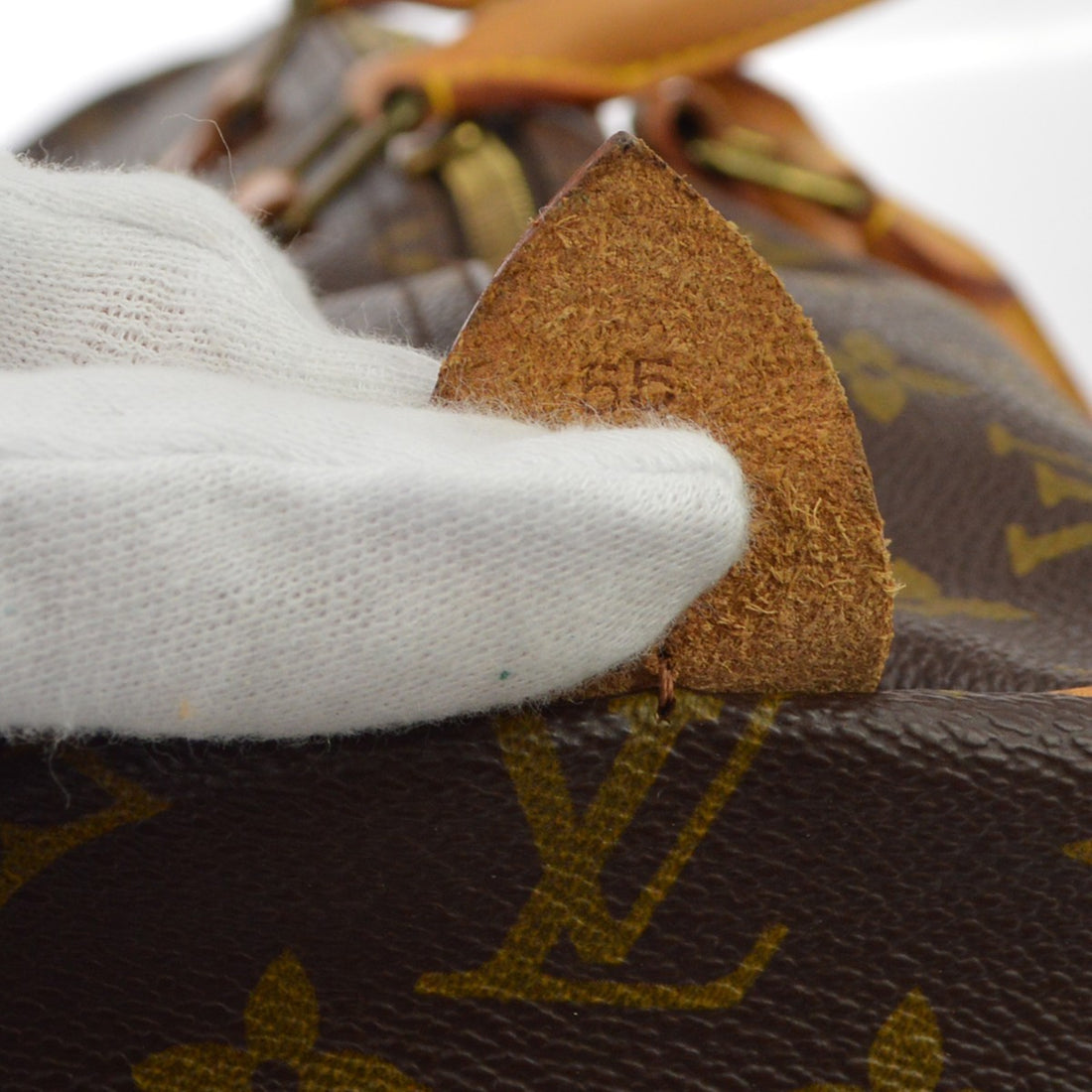 Louis Vuitton Keepall 55 in Tela Monogram Marrone Vintage