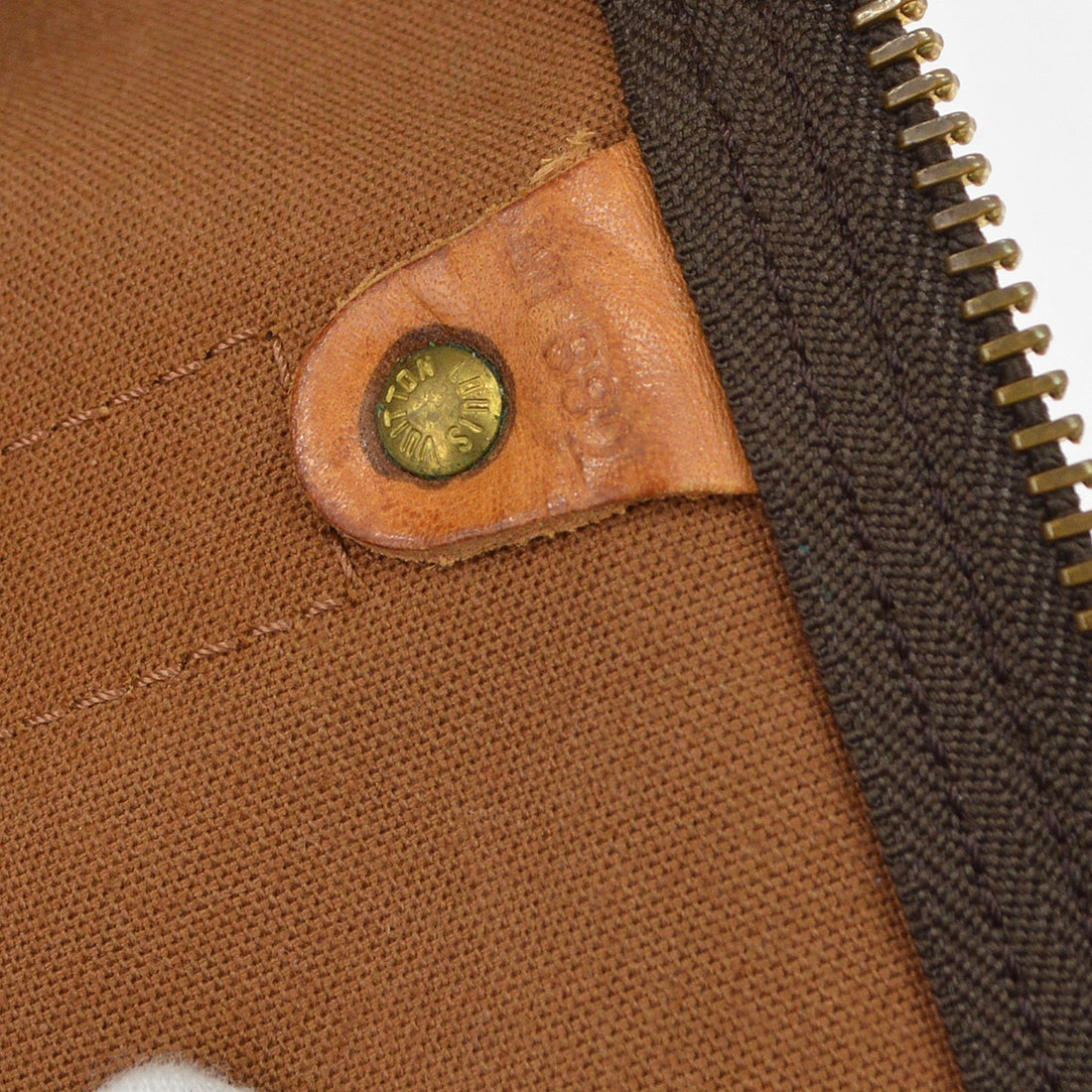 Louis Vuitton Keepall 55 in Tela Monogram Marrone Vintage