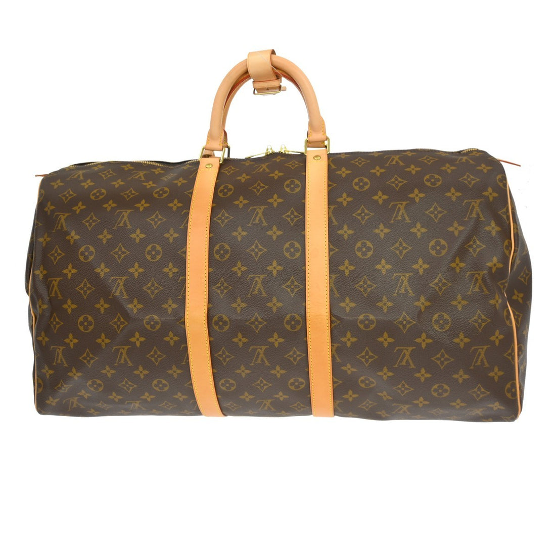 Louis Vuitton Keepall 55 in Tela Monogram Marrone Vintage
