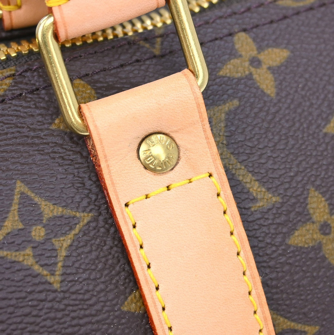Louis Vuitton Keepall 55 in Tela Monogram Marrone Vintage