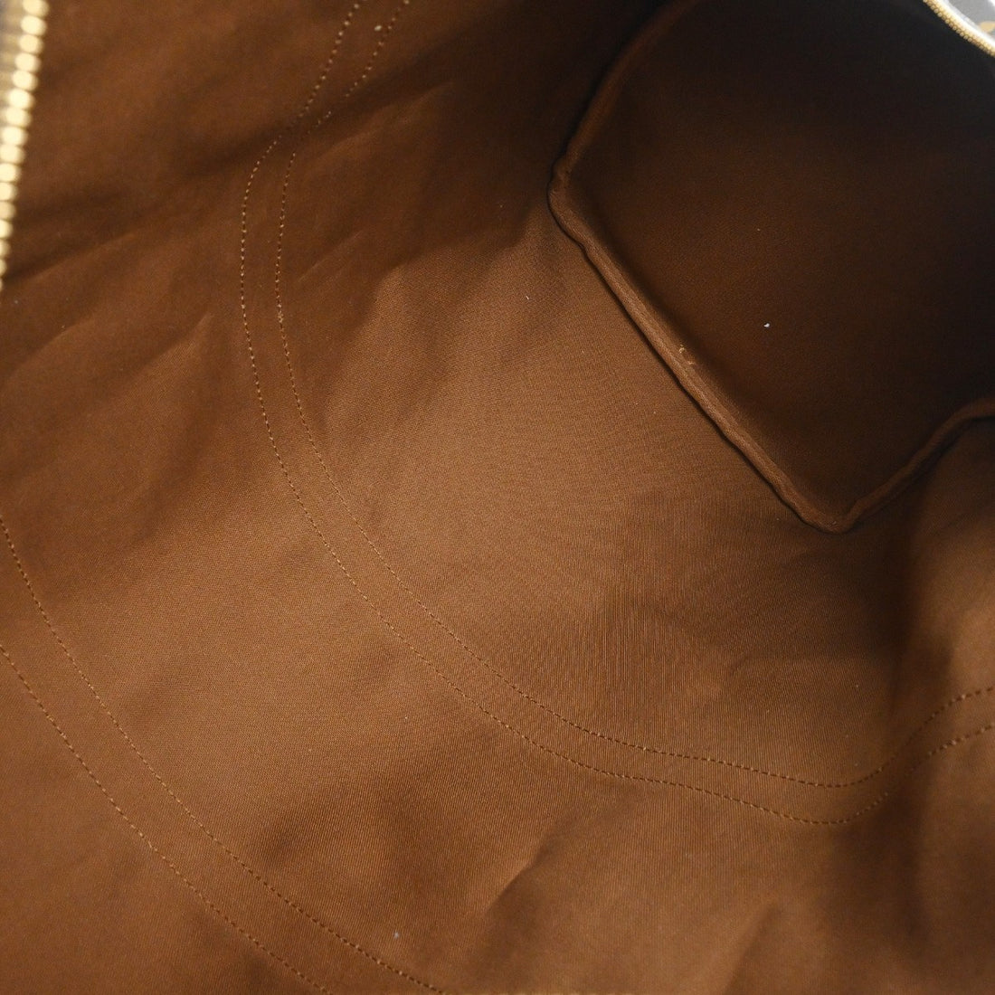 Louis Vuitton Keepall 55 in Tela Monogram Marrone Vintage