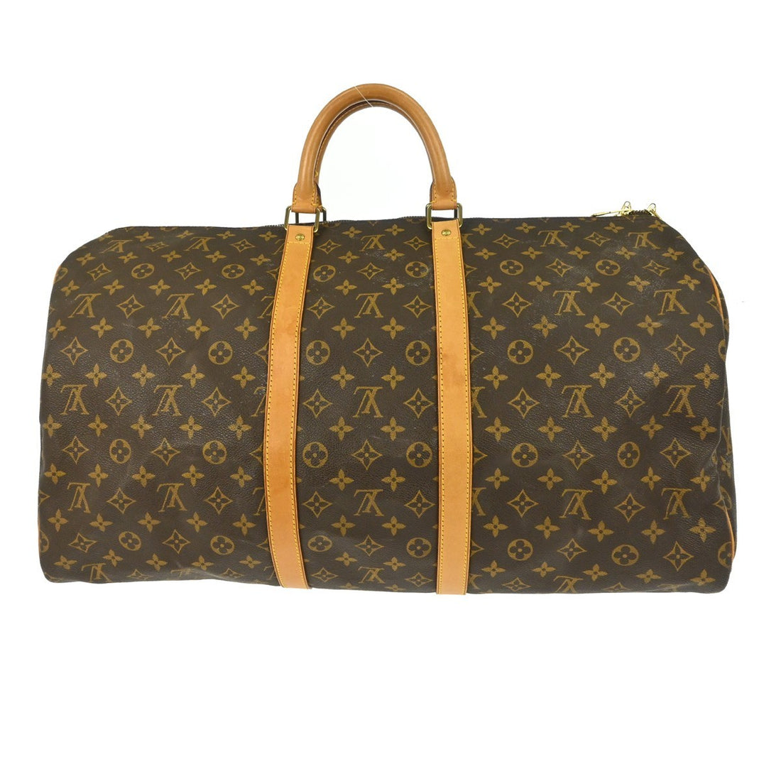 Louis Vuitton Keepall 55 in Tela Monogram Marrone Vintage
