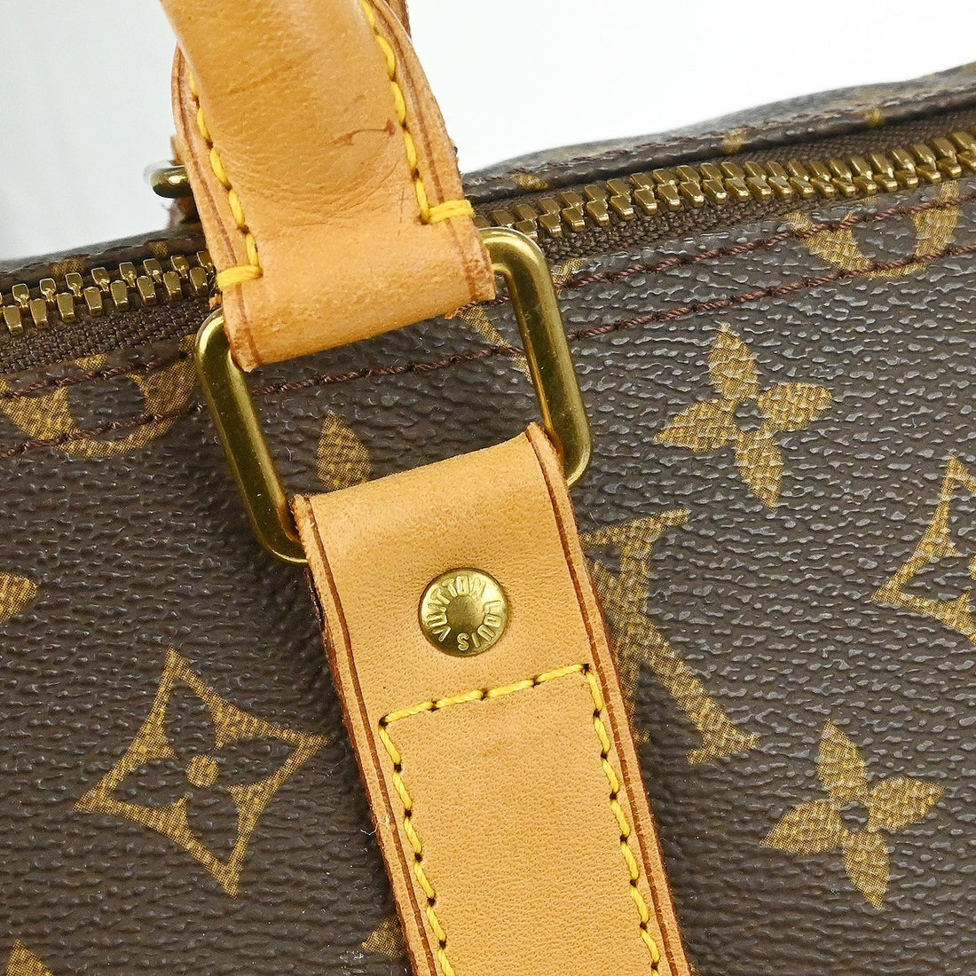 Louis Vuitton Keepall 55 in Tela Monogram Marrone Vintage