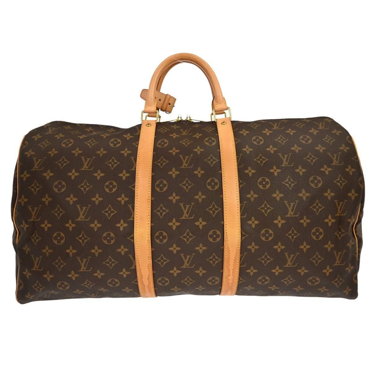 Louis Vuitton Keepall 55 in Tela Monogram Marrone Vintage