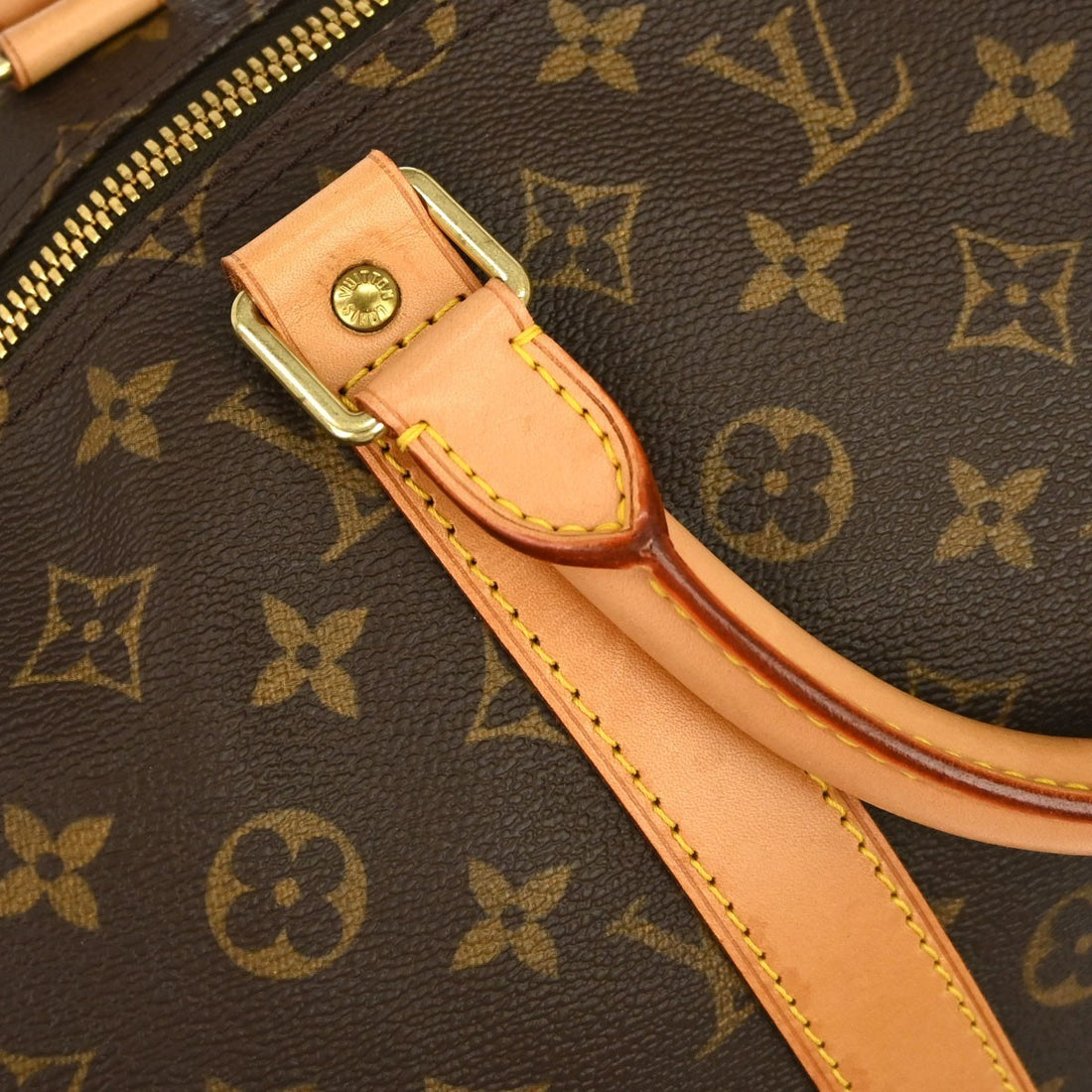 Louis Vuitton Keepall 55 in Tela Monogram Marrone Vintage