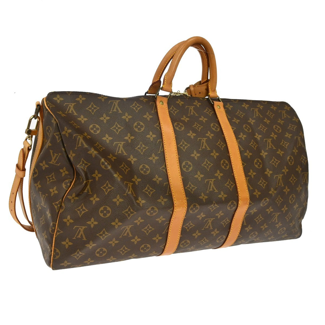 Louis Vuitton Keepall Bandoulière 55 in Tela Monogram Vintage