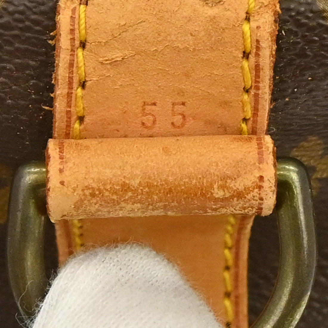 Louis Vuitton Keepall Bandoulière 55 in Tela Monogram Vintage