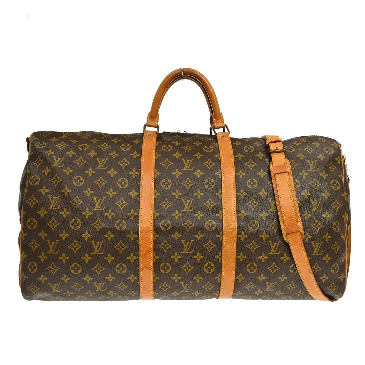 Louis Vuitton Keepall Bandoulière 60 in Tela Monogram Vintage – foto 1