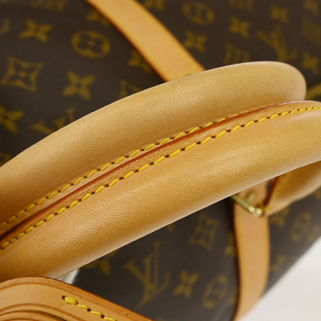 Louis Vuitton Keepall Bandoulière 60 in Tela Monogram Marrone Vintage