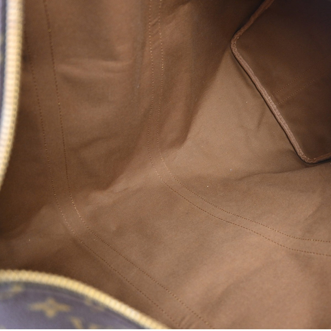 Louis Vuitton Keepall Bandoulière 60 in Tela Monogram Marrone Vintage