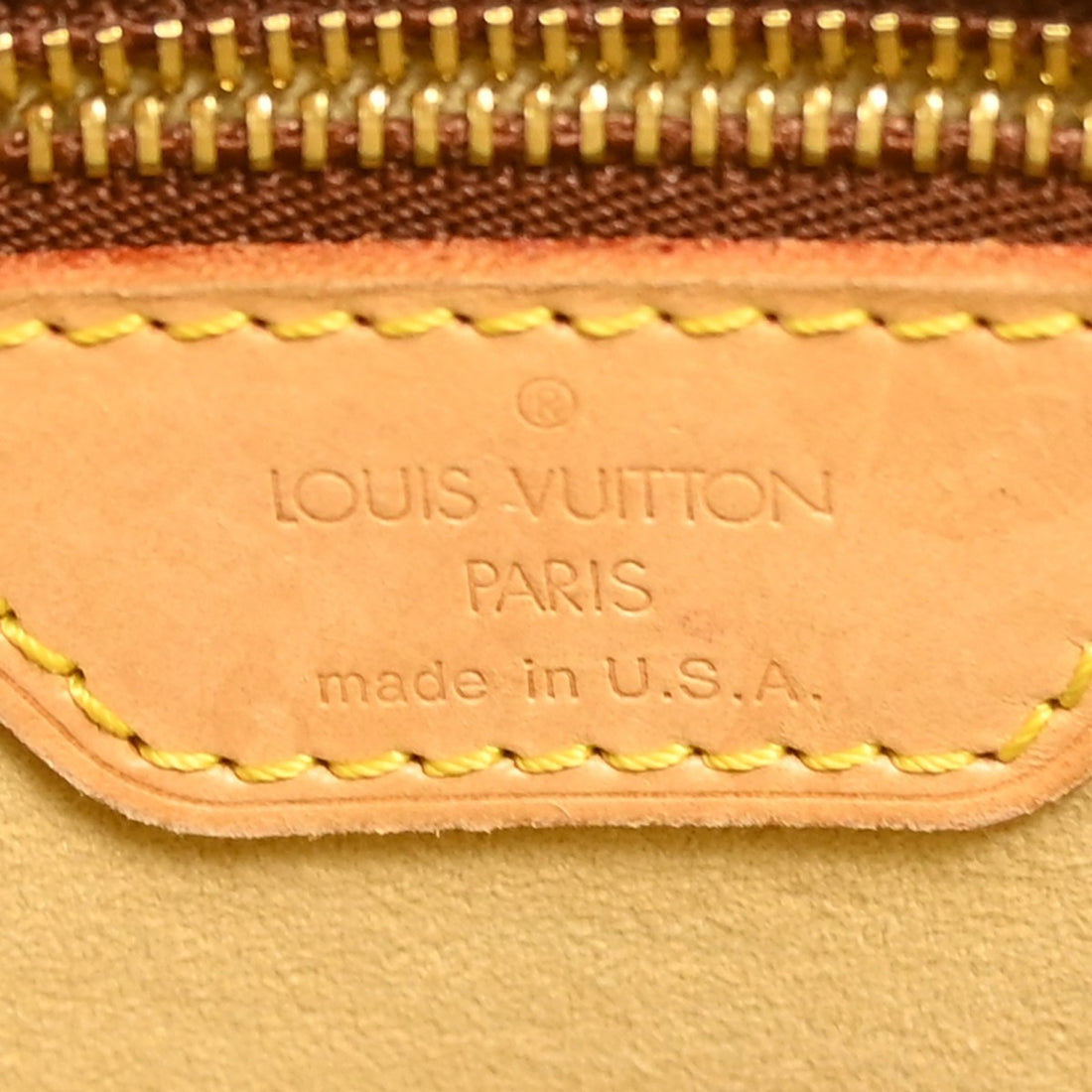 Louis Vuitton Looping GM in Tela Monogram Marrone Vintage