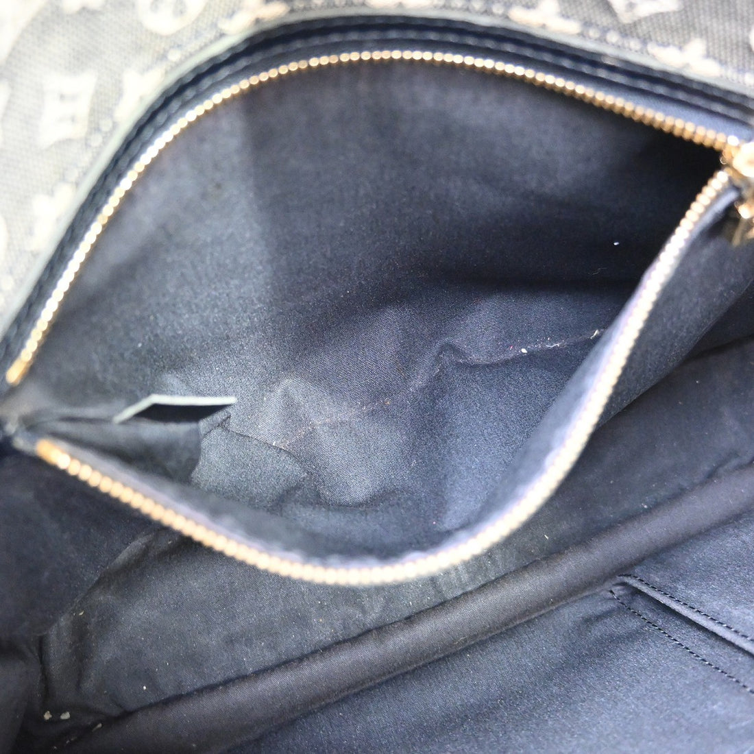 Louis Vuitton Marie Kate in Tela Monogram Mini Blu Navy Vintage