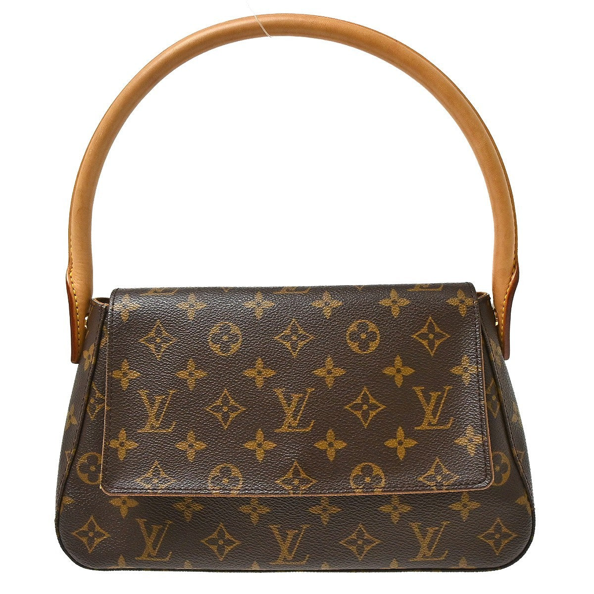 Louis Vuitton Mini Looping in Tela Monogram Marrone Vintage