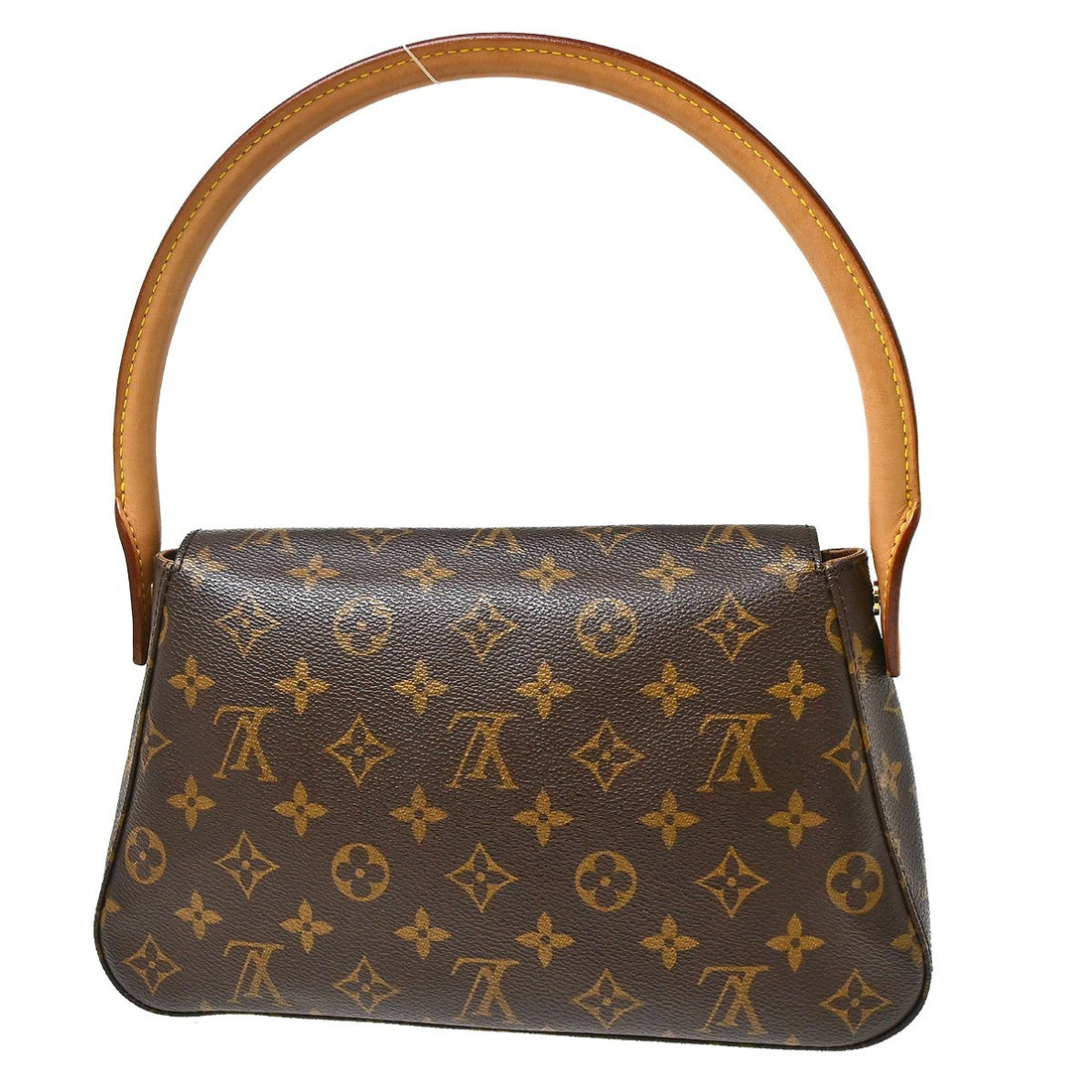 Louis Vuitton Mini Looping in Tela Monogram Marrone Vintage