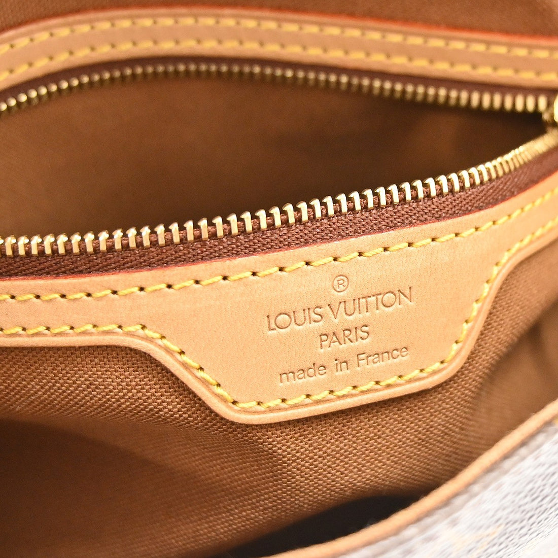 Louis Vuitton Mini Looping in Tela Monogram Marrone Vintage