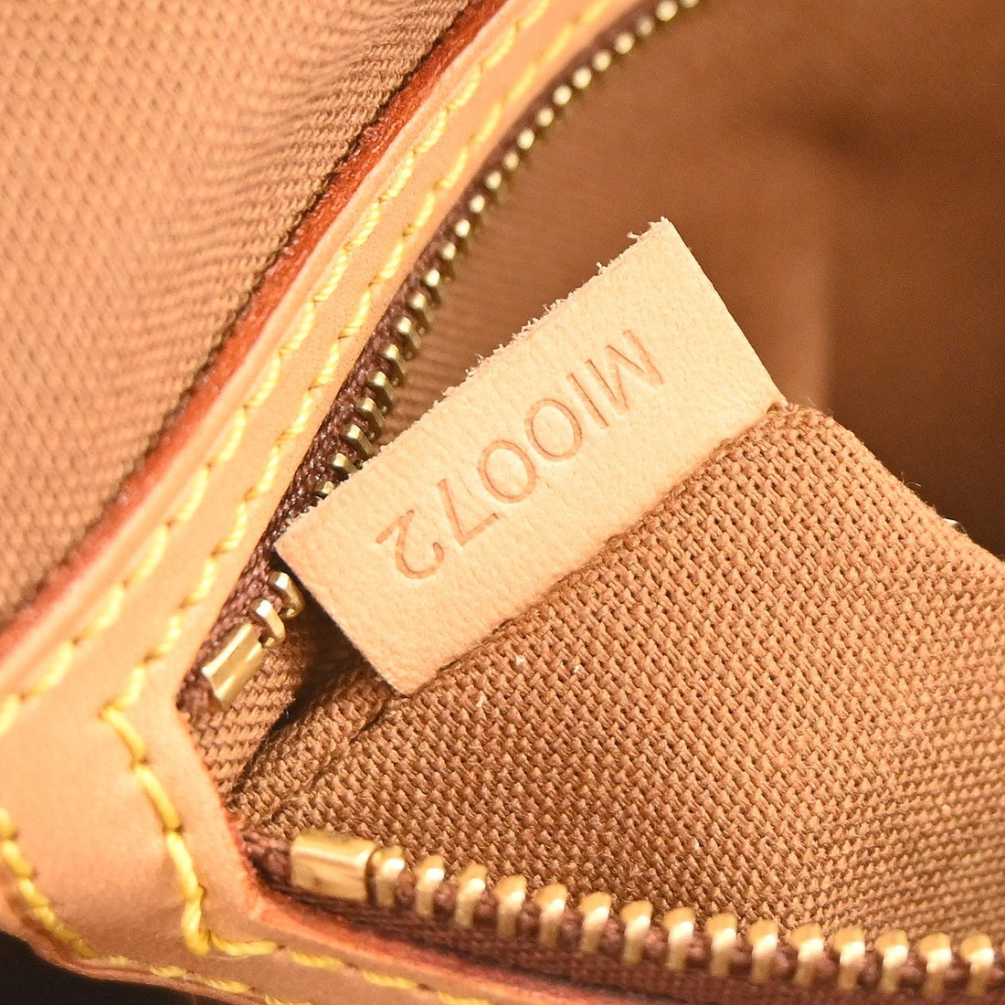 Louis Vuitton Mini Looping in Tela Monogram Marrone Vintage