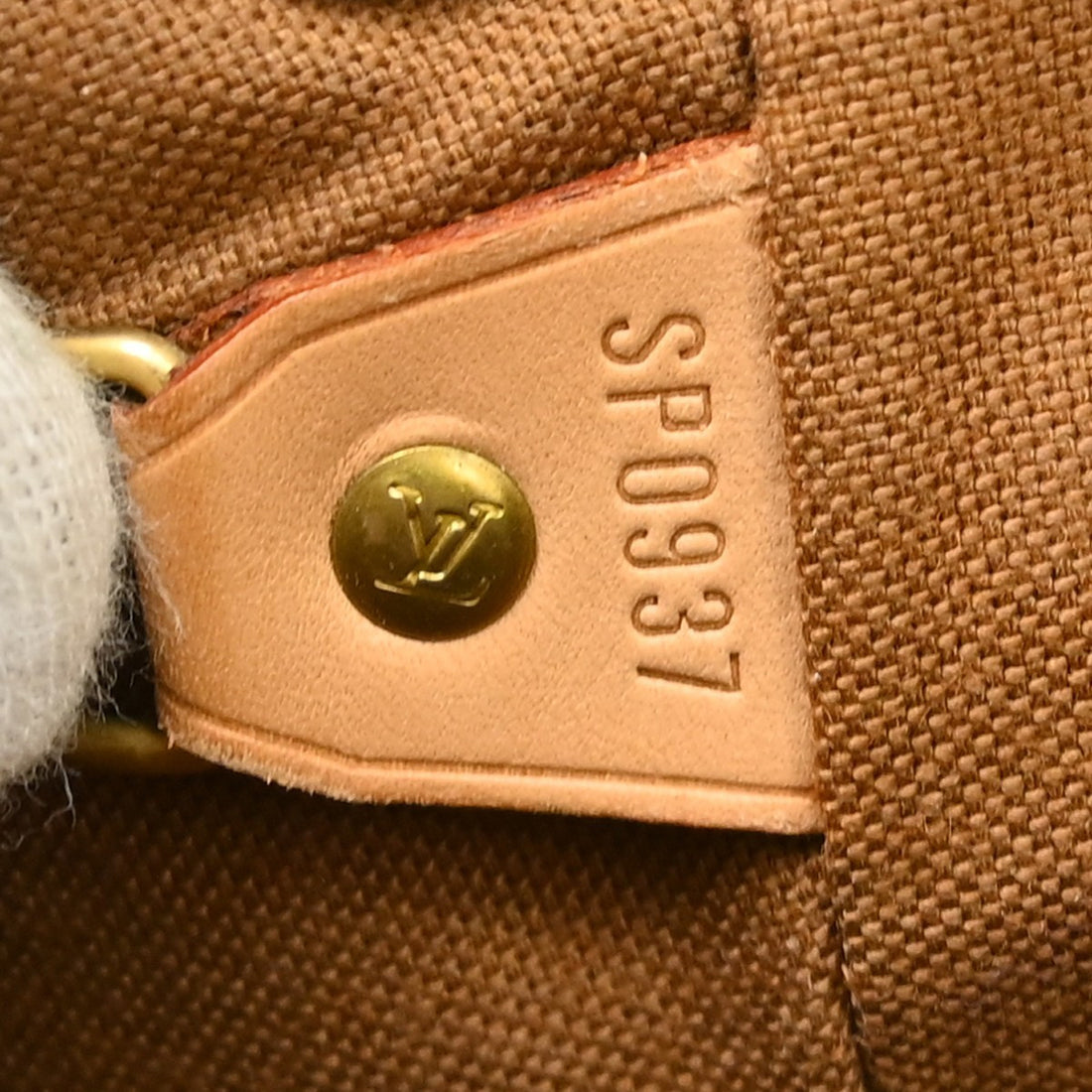 Louis Vuitton Mini Montsouris in Tela Monogram Vintage