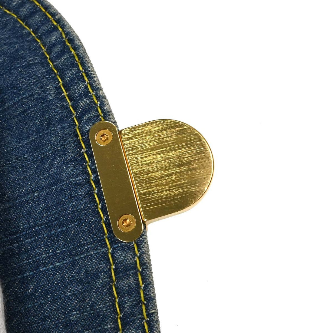 Louis Vuitton Mini Pleaty in Denim Monogram Blu Vintage
