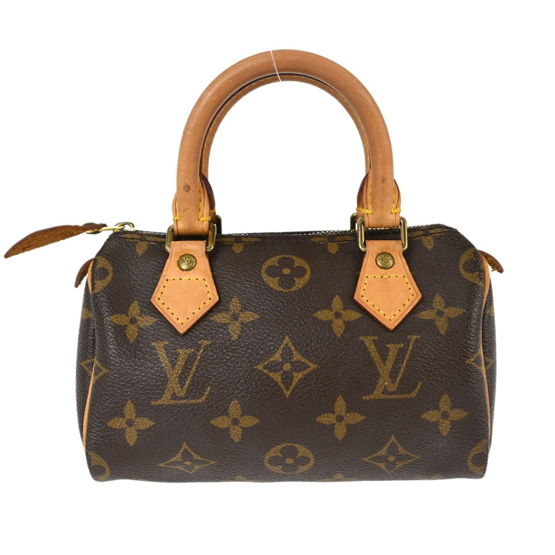 Louis Vuitton Mini Speedy in Tela Monogram Marrone Vintage