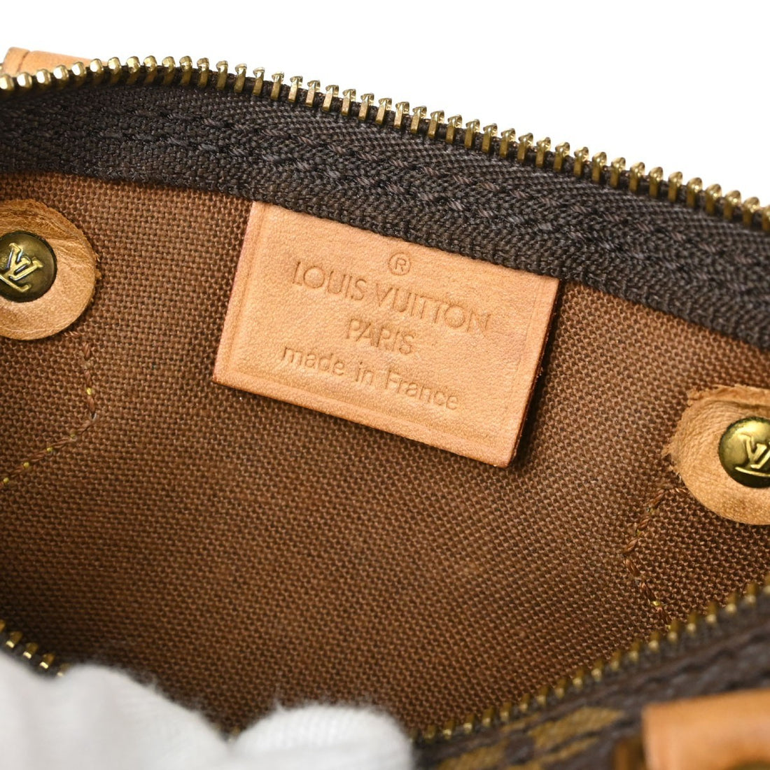 Louis Vuitton Mini Speedy in Tela Monogram Marrone Vintage