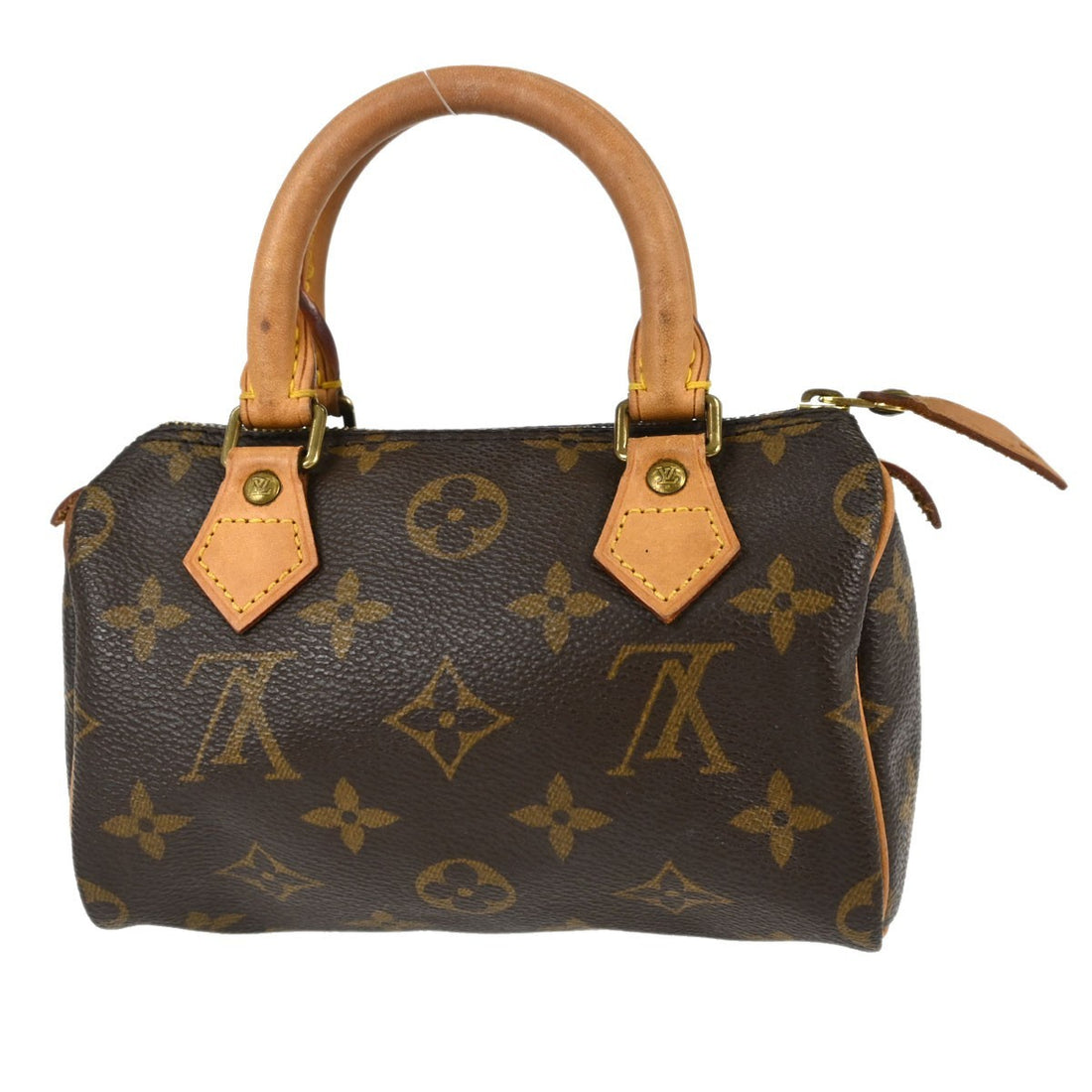 Louis Vuitton Mini Speedy in Tela Monogram Marrone Vintage
