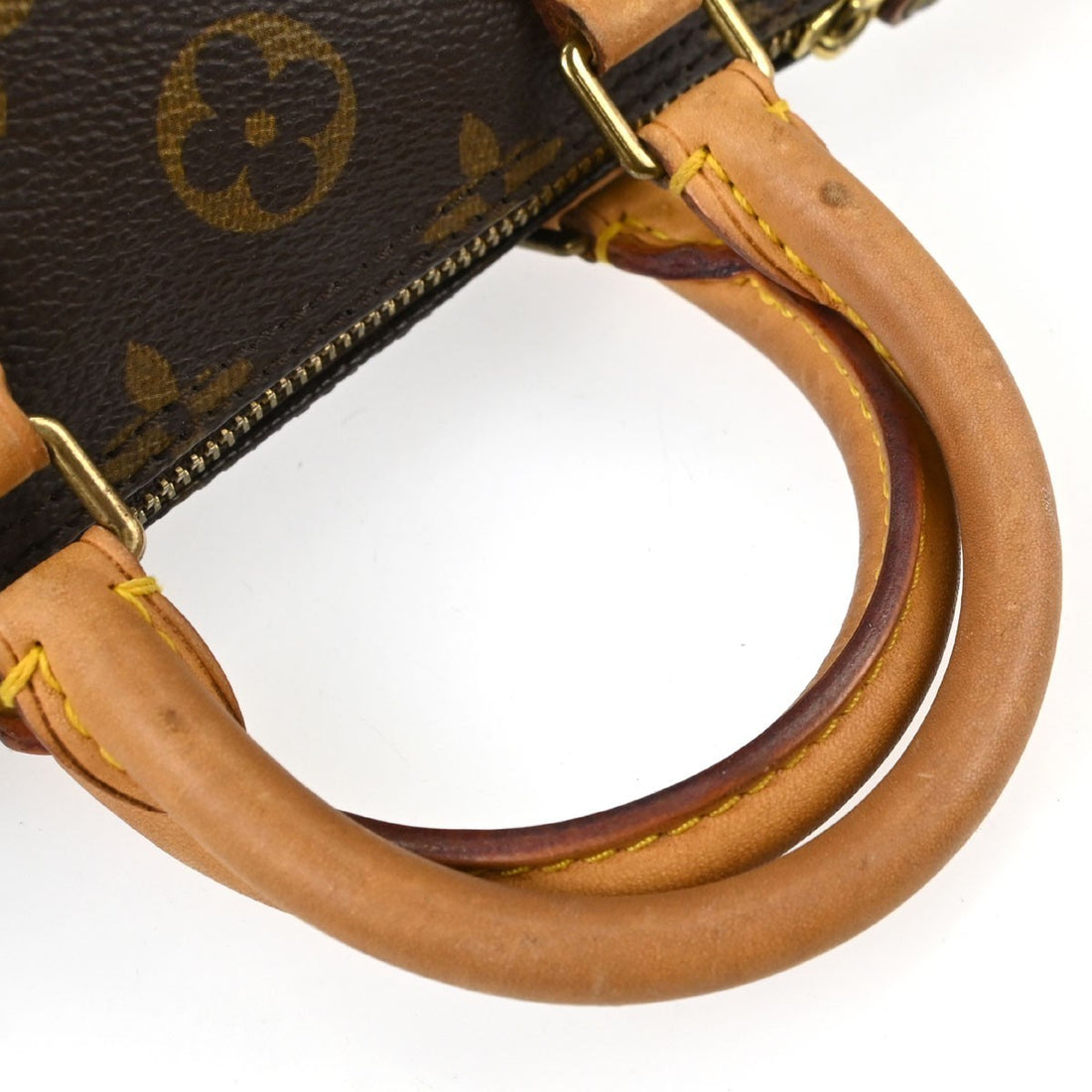 Louis Vuitton Mini Speedy in Tela Monogram Marrone Vintage