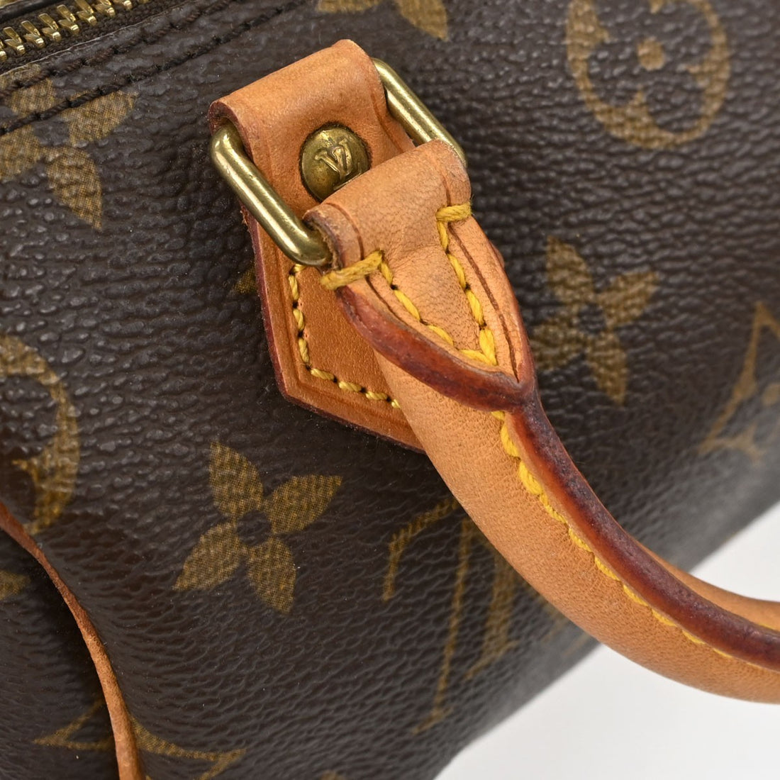 Louis Vuitton Mini Speedy in Tela Monogram Marrone Vintage
