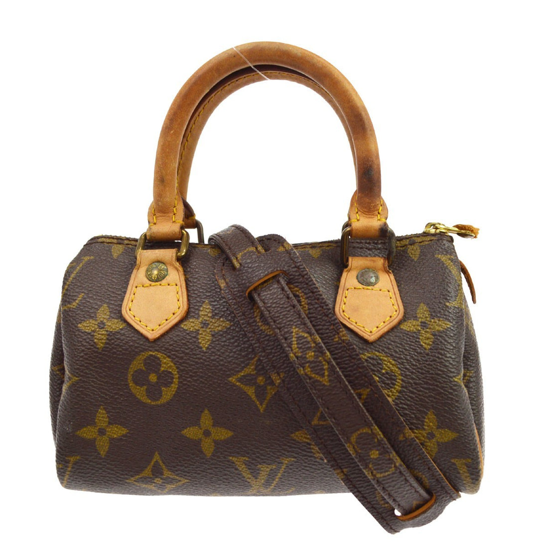 Louis Vuitton Monogram Mini Speedy Handbag Vintage