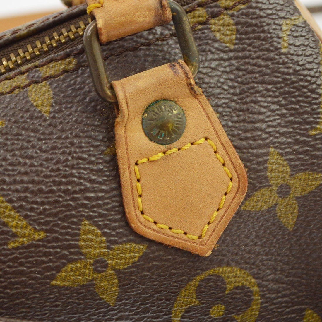 Louis Vuitton Monogram Mini Speedy Handbag Vintage