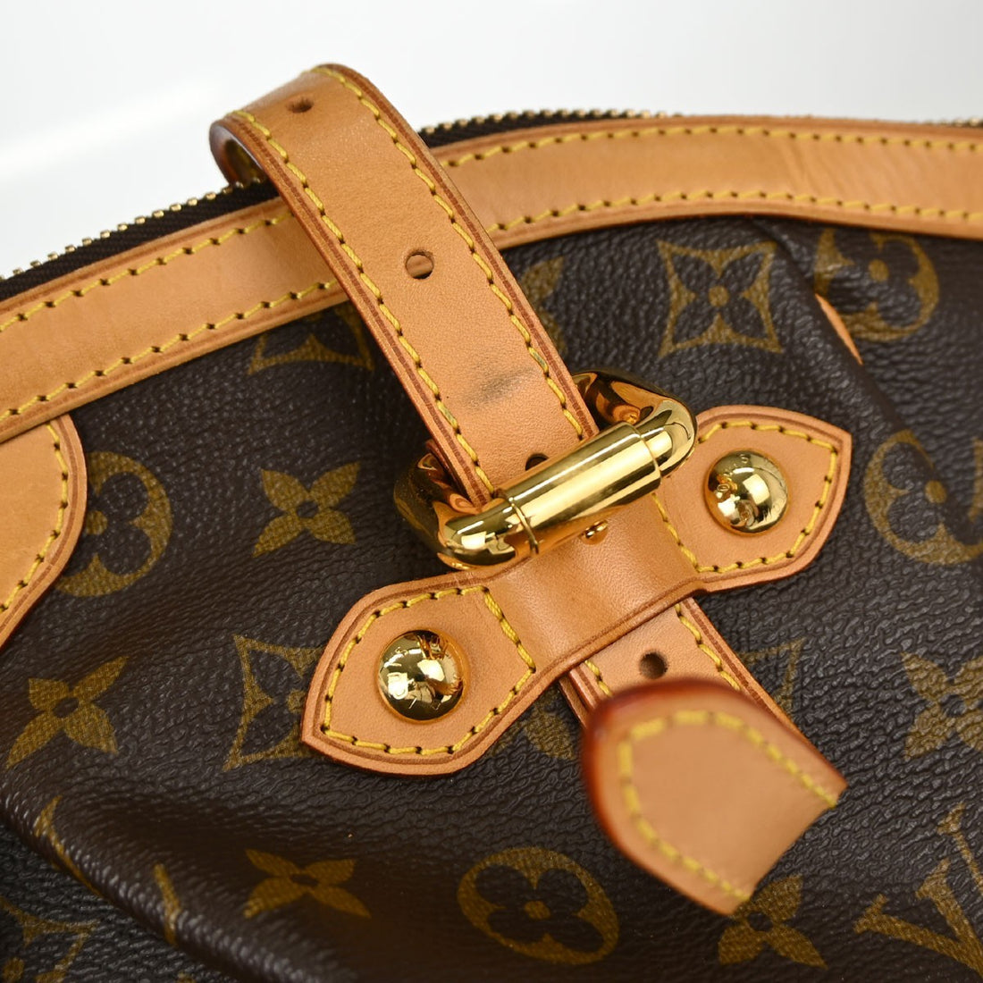 Louis Vuitton Monogram Tivoli GM Handbag Vintage