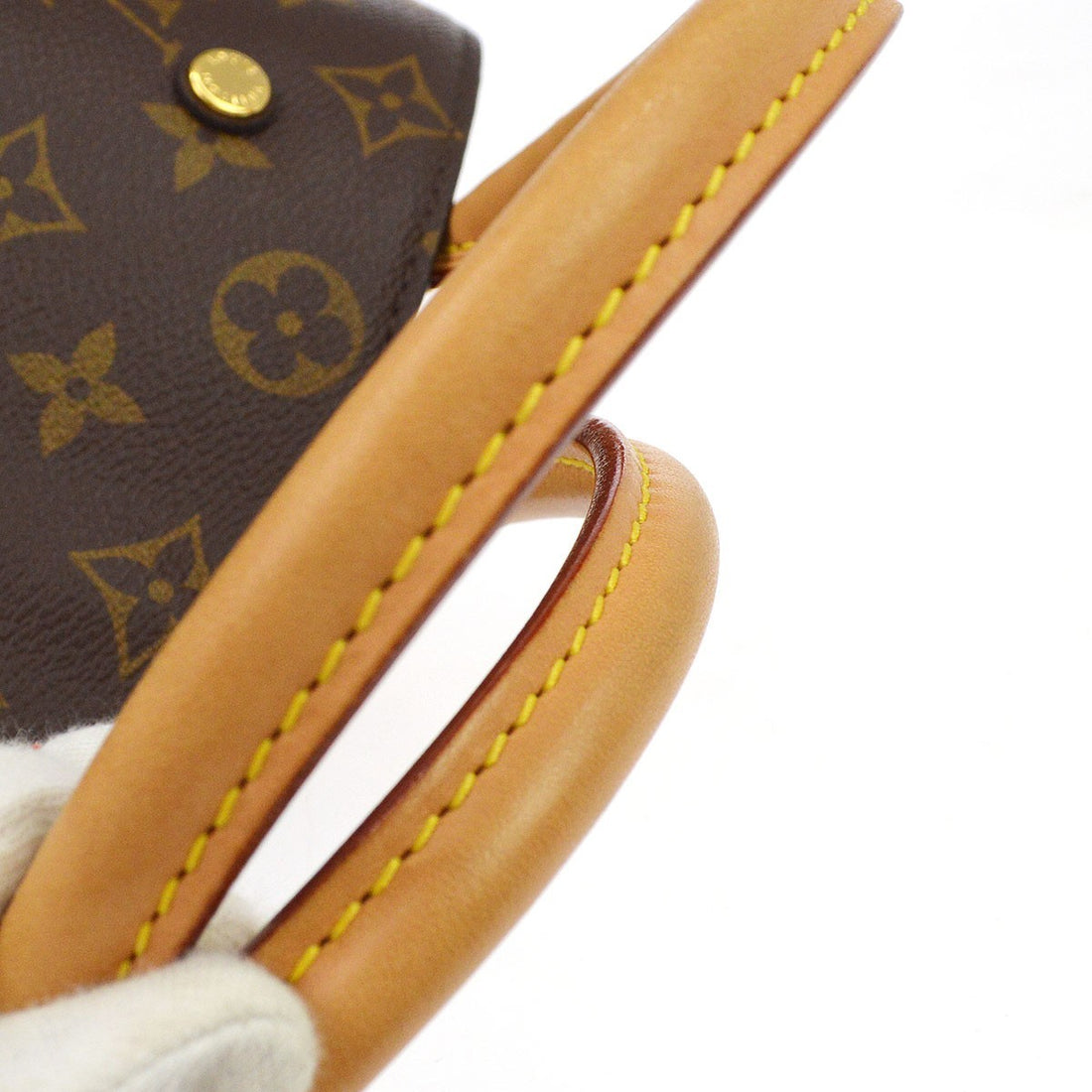 Louis Vuitton Montaigne MM in Pelle Monogram Empreinte Marrone Vintage