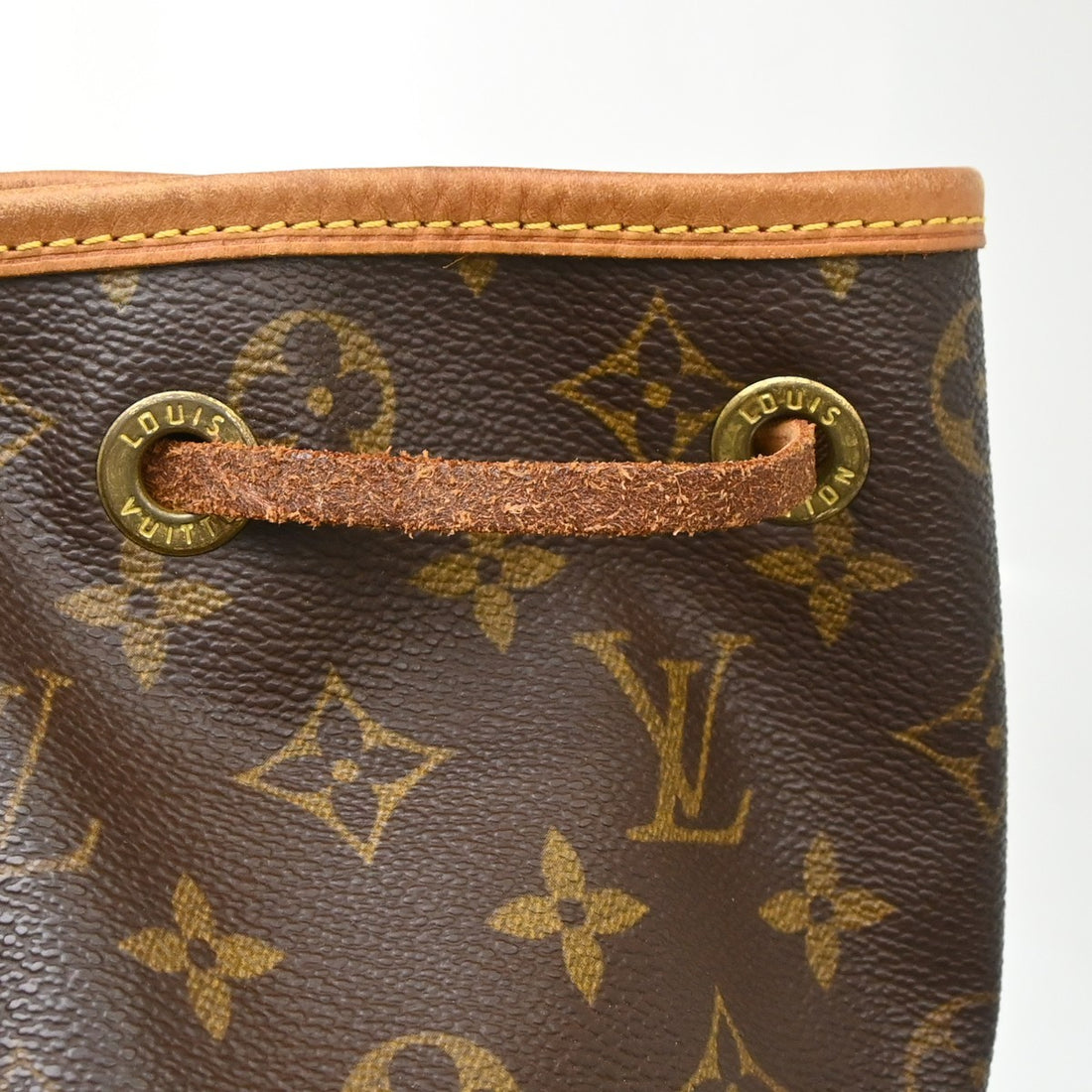 Louis Vuitton Montsouris GM in Tela Monogram Marrone Vintage