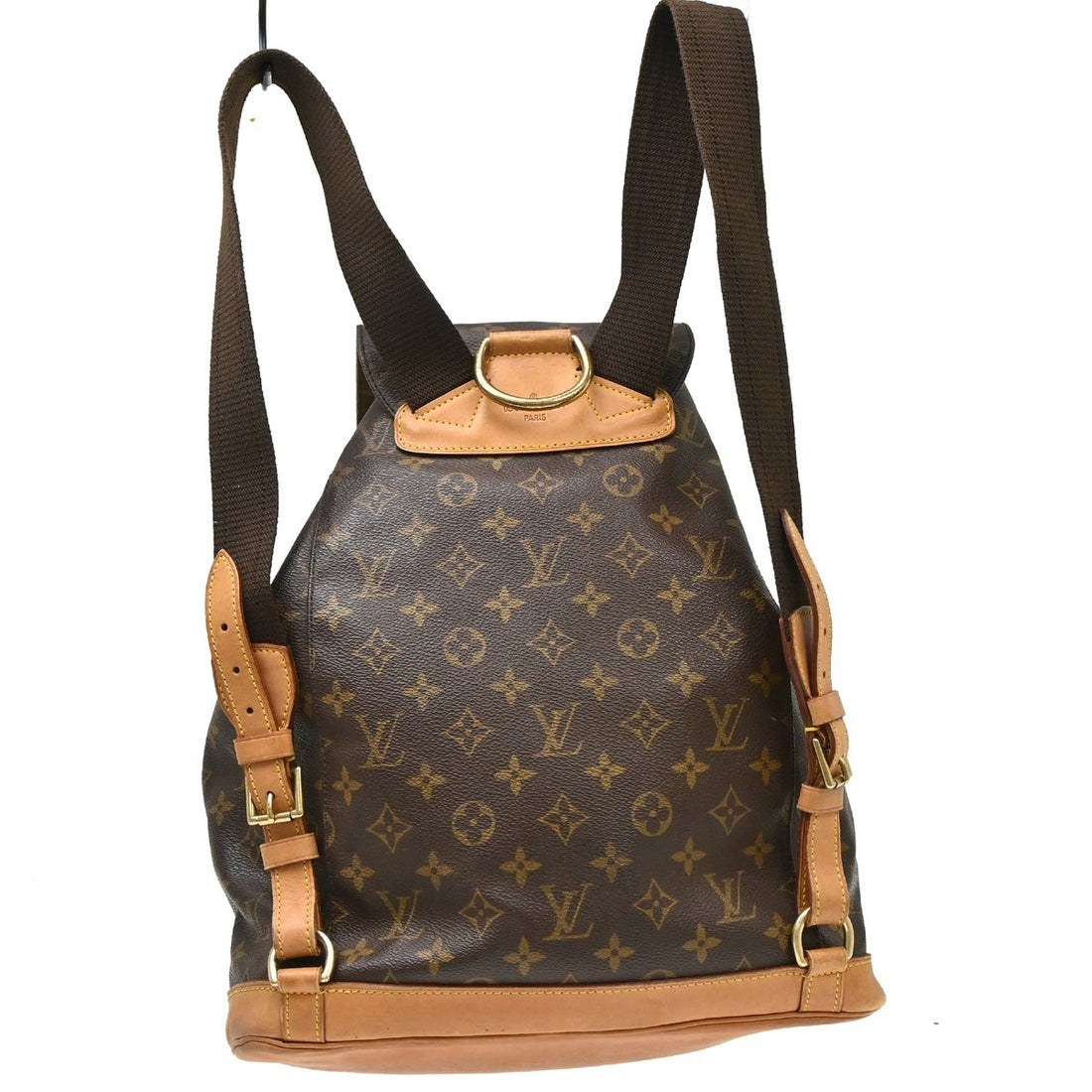 Louis Vuitton Montsouris GM in Tela Monogram Marrone Vintage