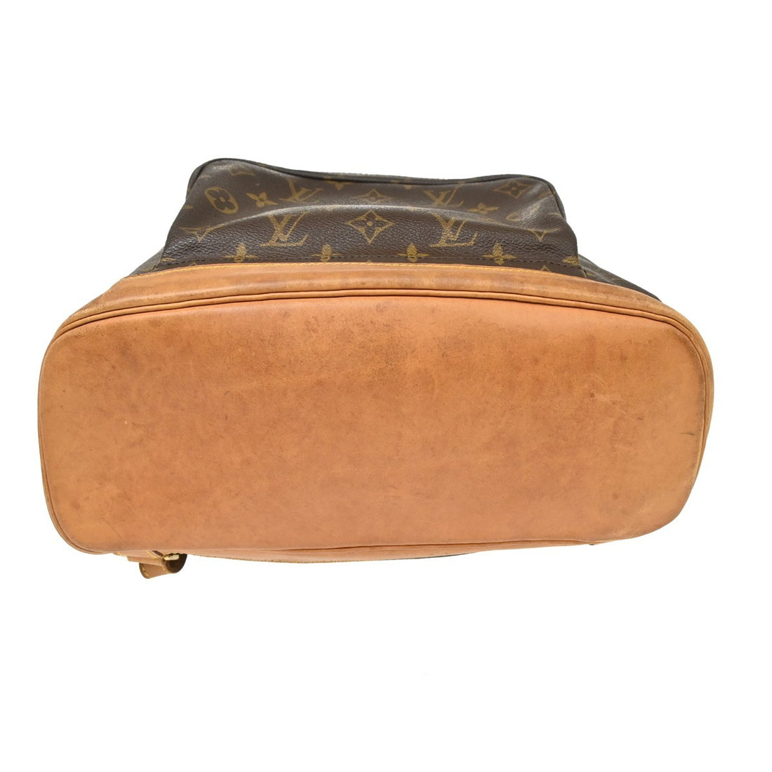 Louis Vuitton Montsouris GM in Tela Monogram Marrone Vintage
