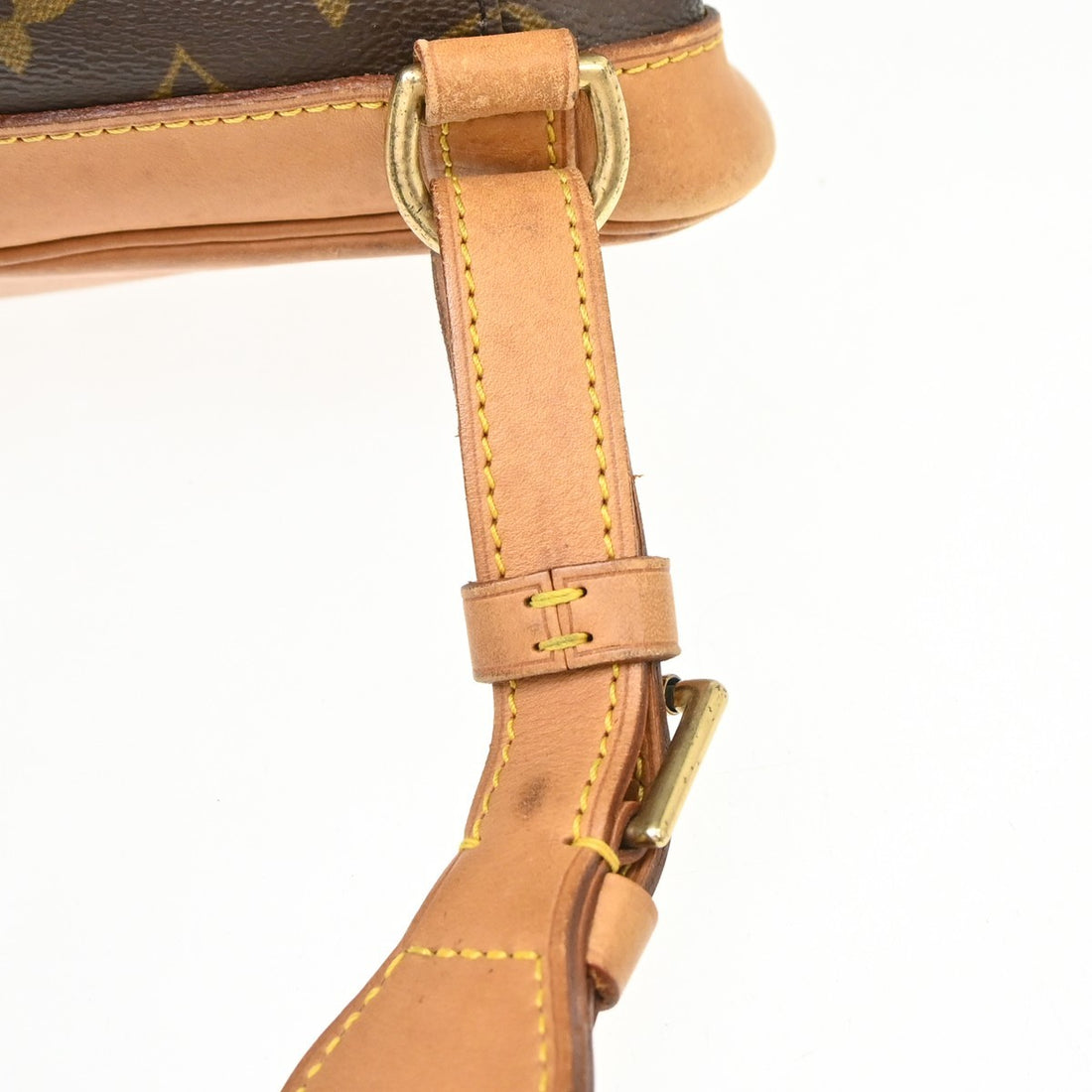 Louis Vuitton Montsouris GM in Tela Monogram Marrone Vintage