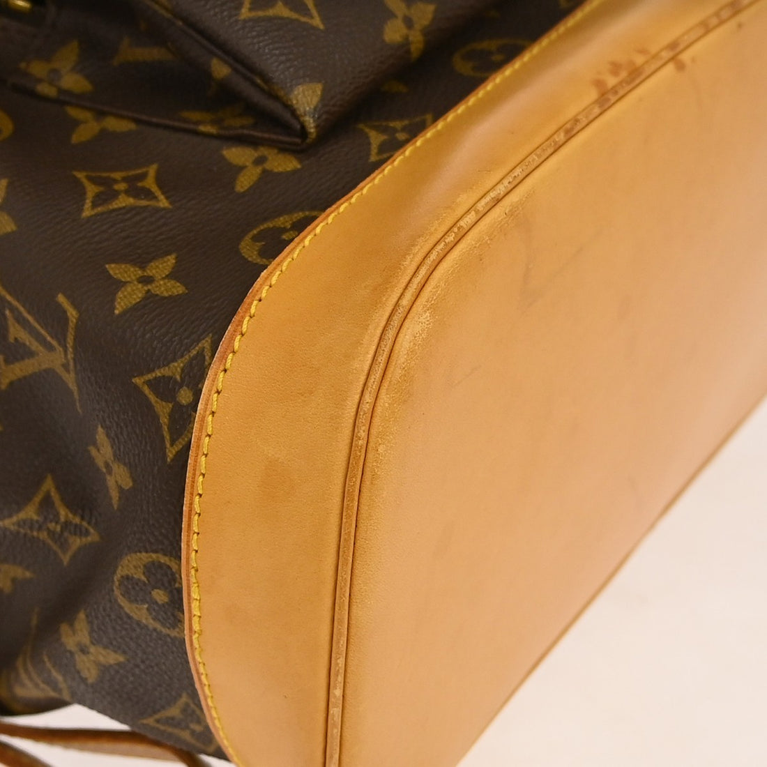 Louis Vuitton Montsouris GM Zaino in Tela Monogram Vintage