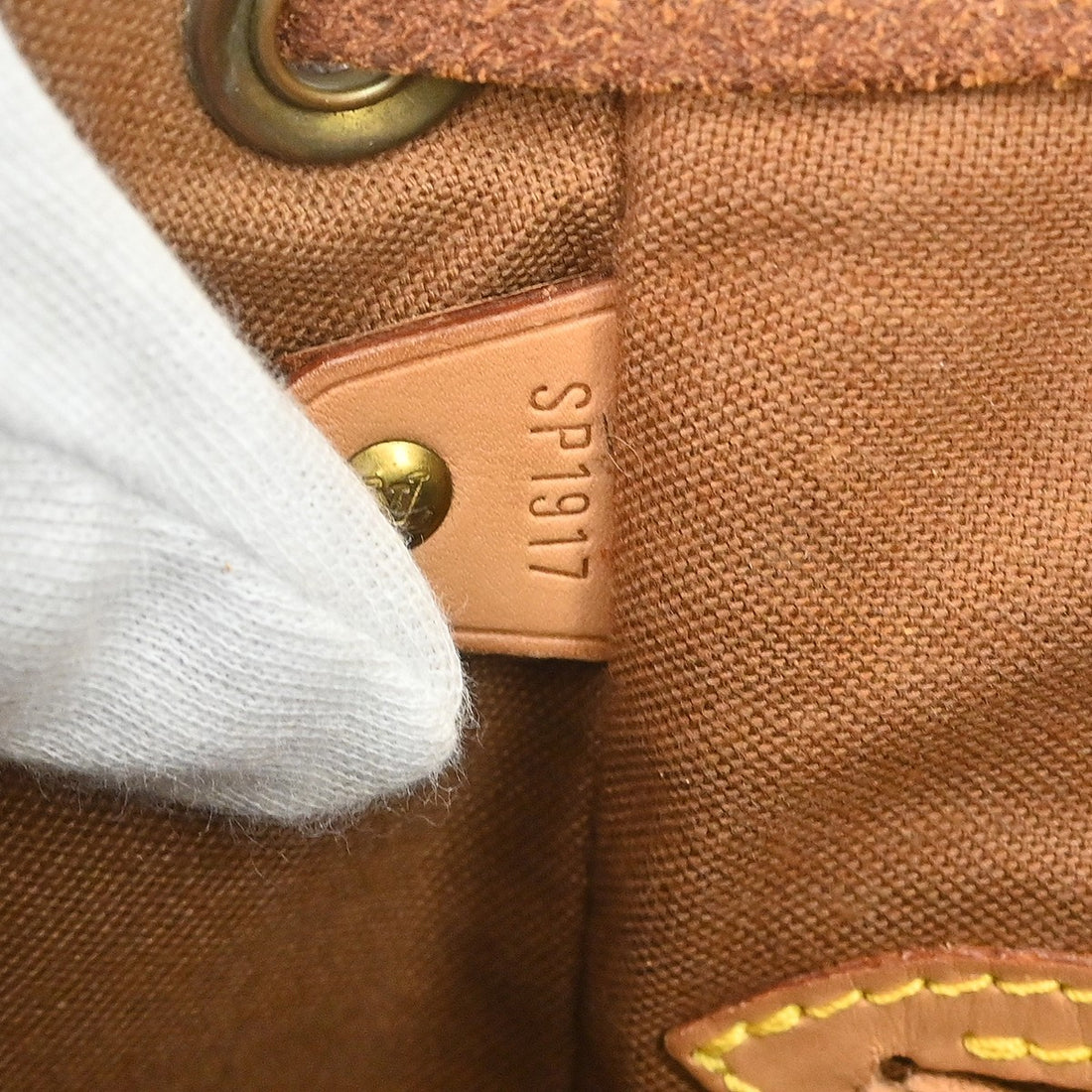 Louis Vuitton Montsouris MM in Tela Monogram Vintage