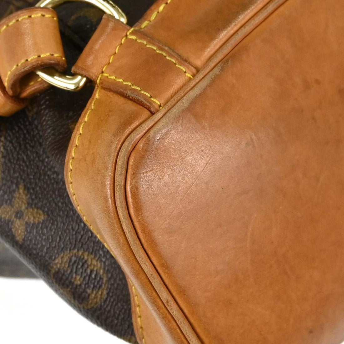 Louis Vuitton Montsouris MM in Tela Monogram Marrone Vintage