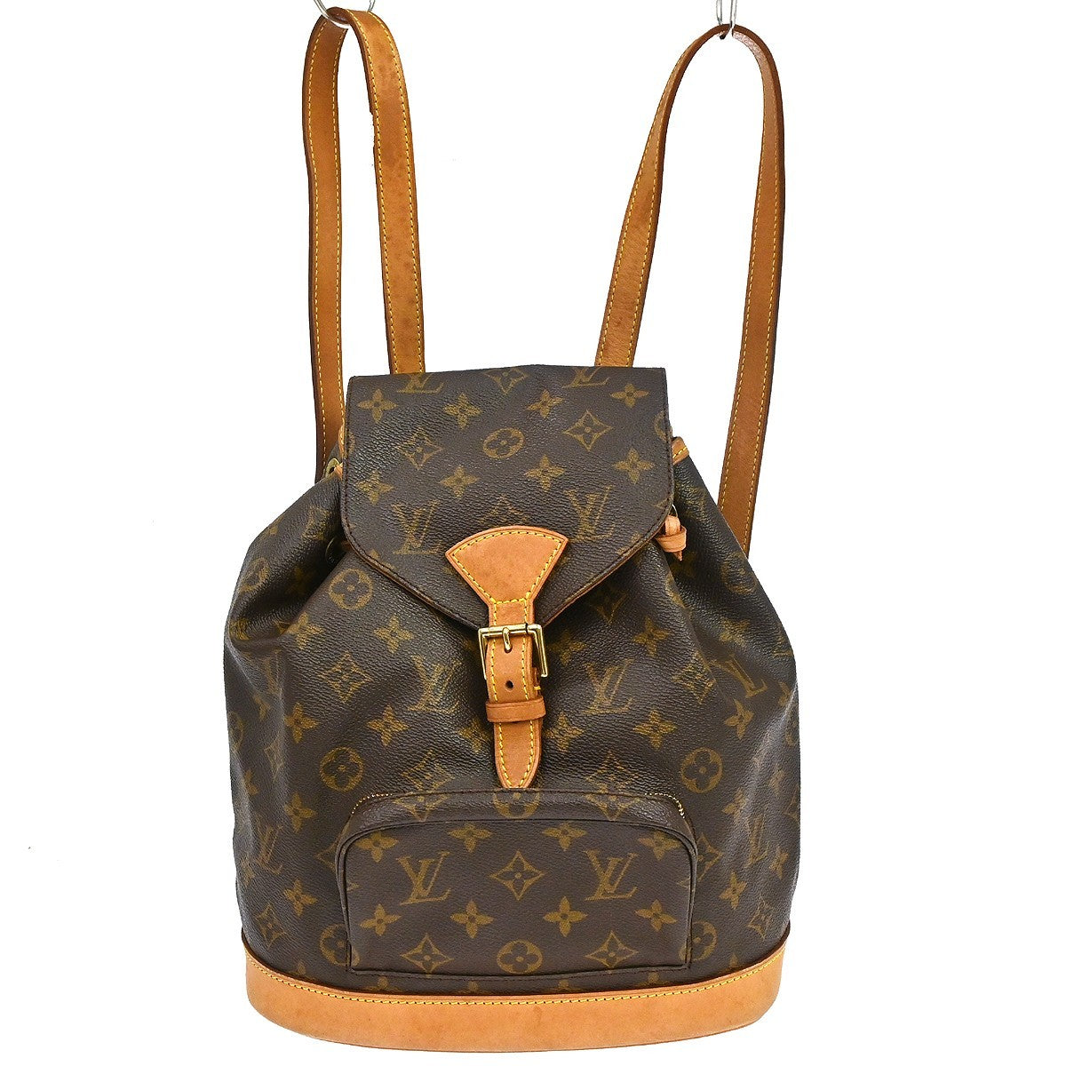 Louis Vuitton Montsouris MM in Tela Monogram Marrone Vintage