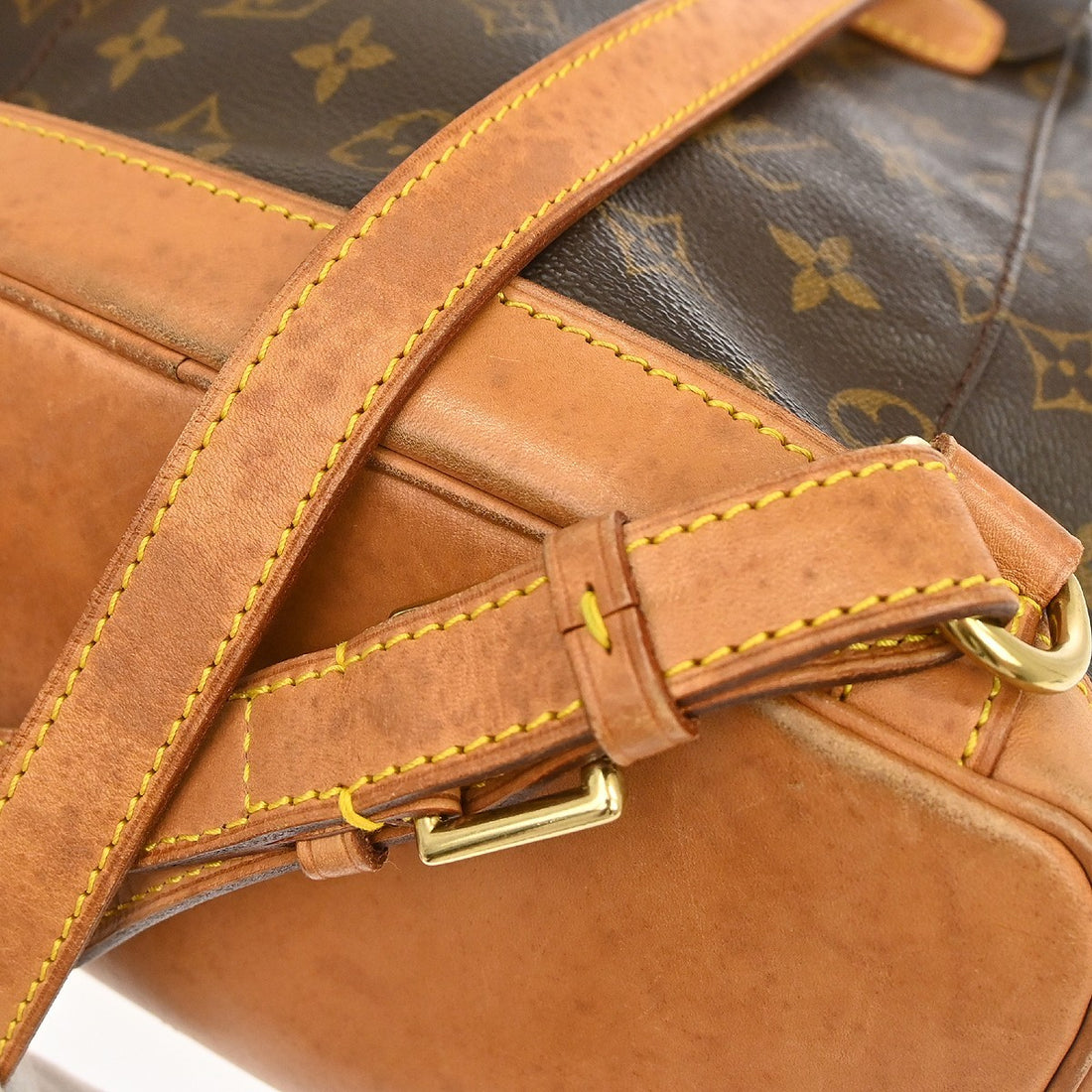 Louis Vuitton Montsouris MM in Tela Monogram Marrone Vintage